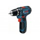 BOSCH GSR 12V-15 urbis - skrūvgriezis 2x2 Ah